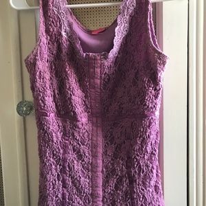 Stretch Lace tank top